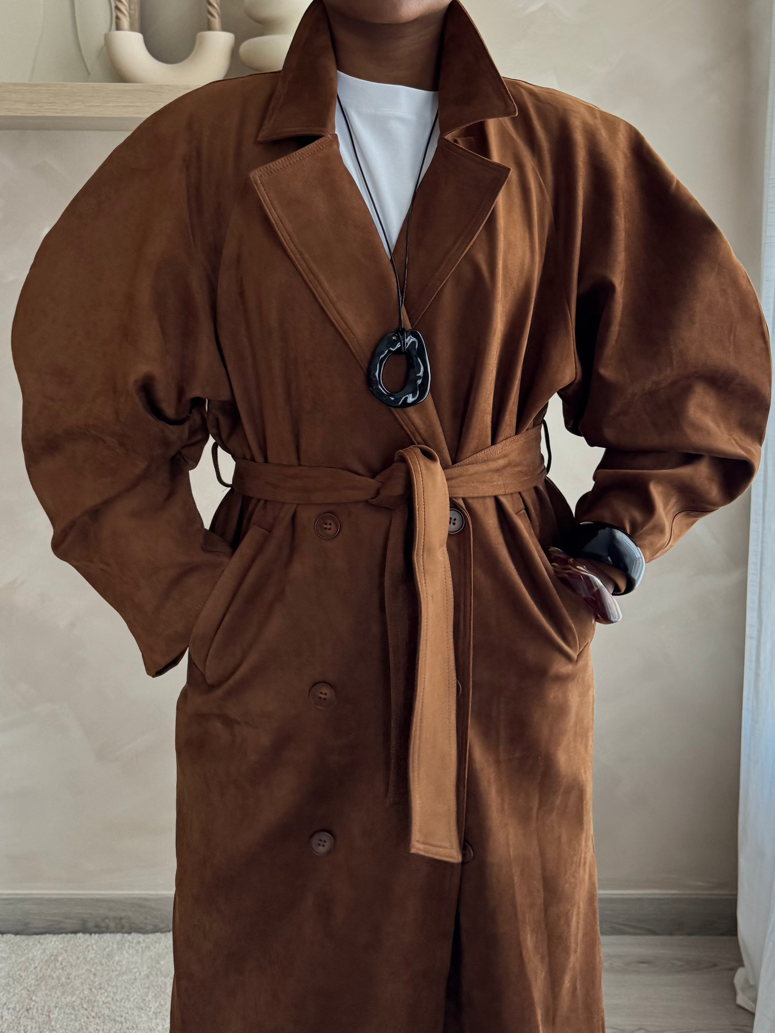 Trench coat CLOUD - CINNAMON
