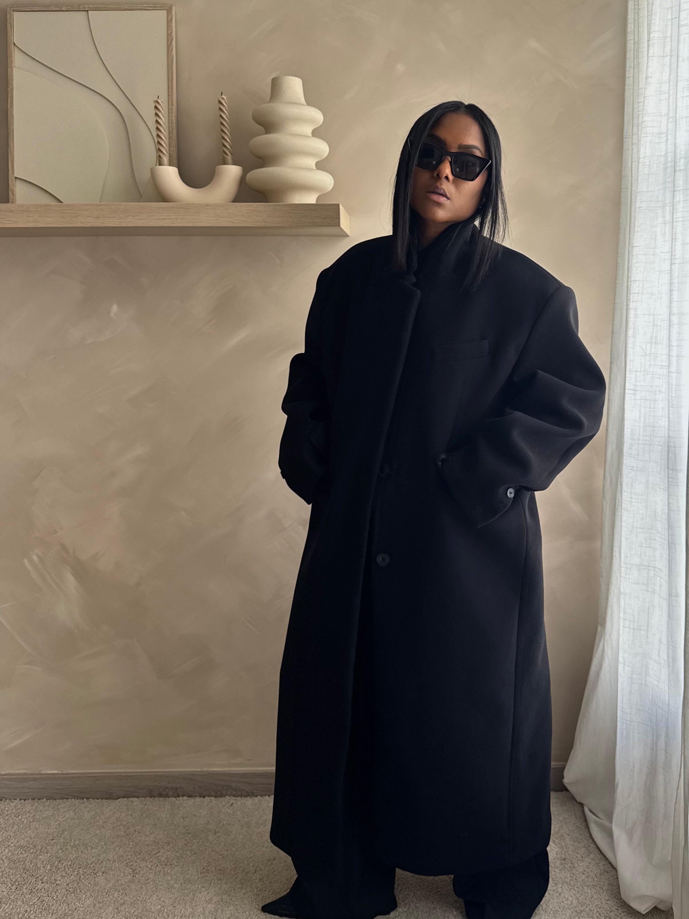 Manteau JUDE - DEEP BLACK