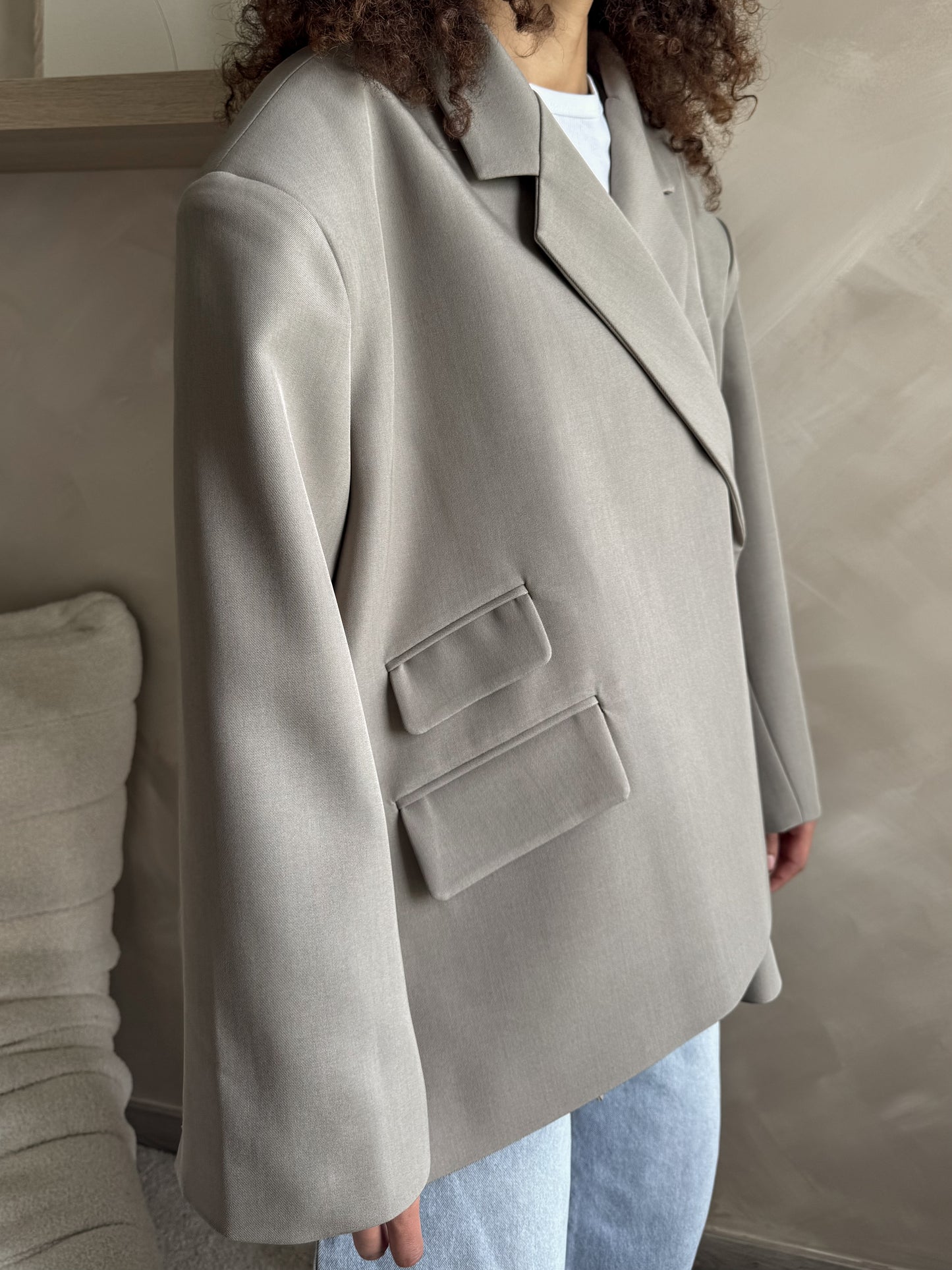 Blazer QUEEN - Taupe / PREMIUM