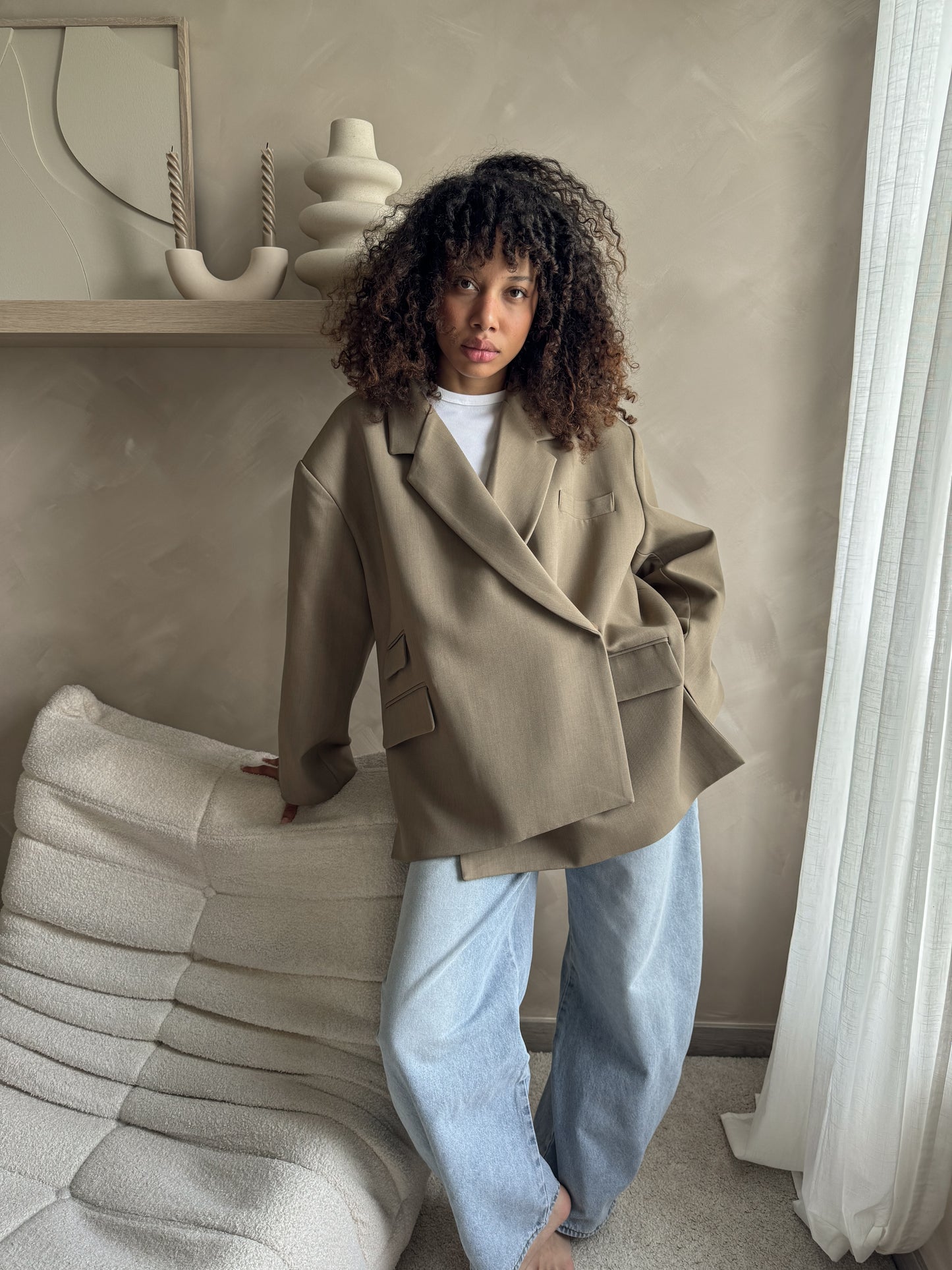Blazer QUEEN - Camel / PREMIUM