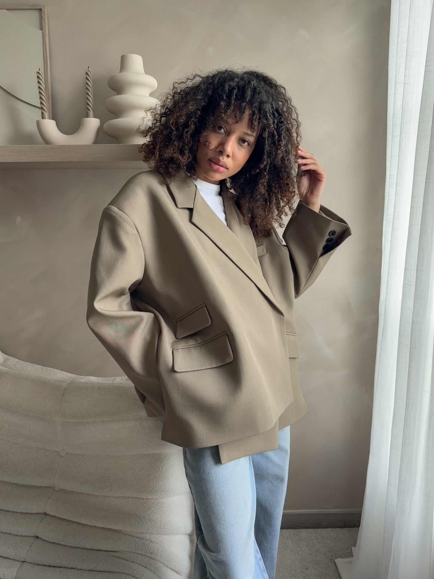 Blazer QUEEN - Camel / PREMIUM