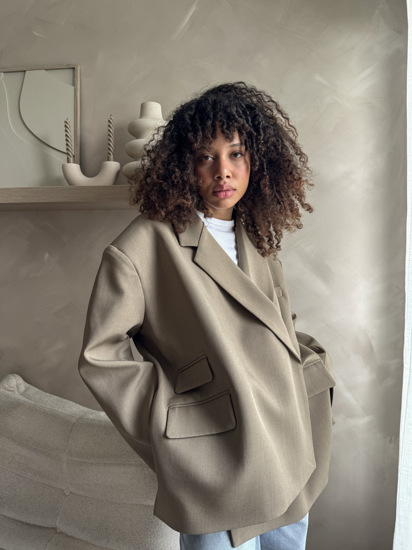 Blazer QUEEN - Camel / PREMIUM