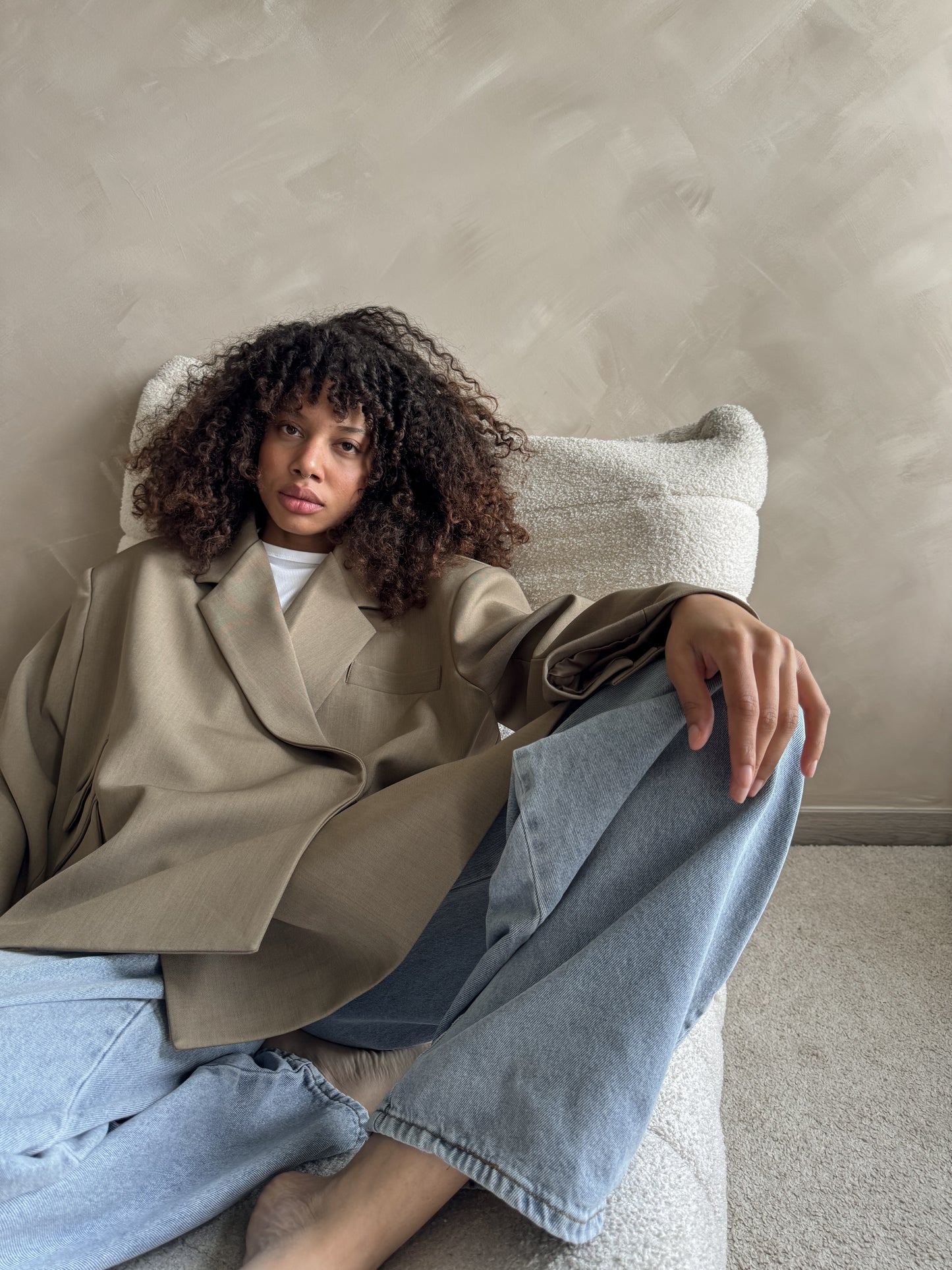 Blazer QUEEN - Camel / PREMIUM