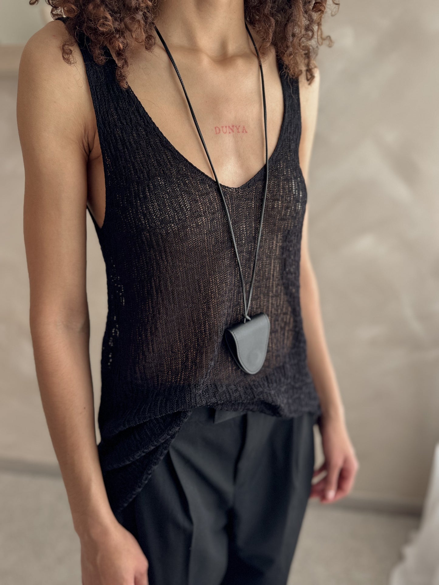 Top WILLIS - Black