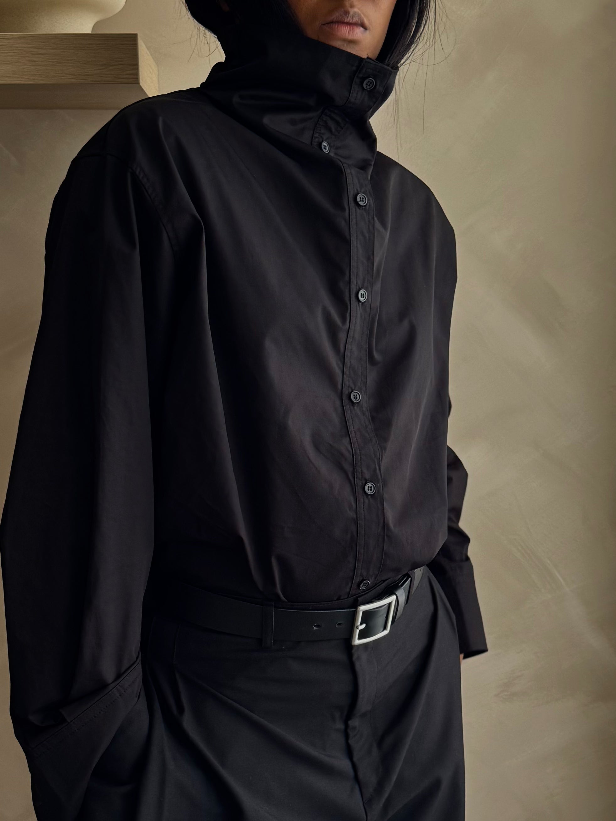 Chemise HIGH - DEEP BLACK