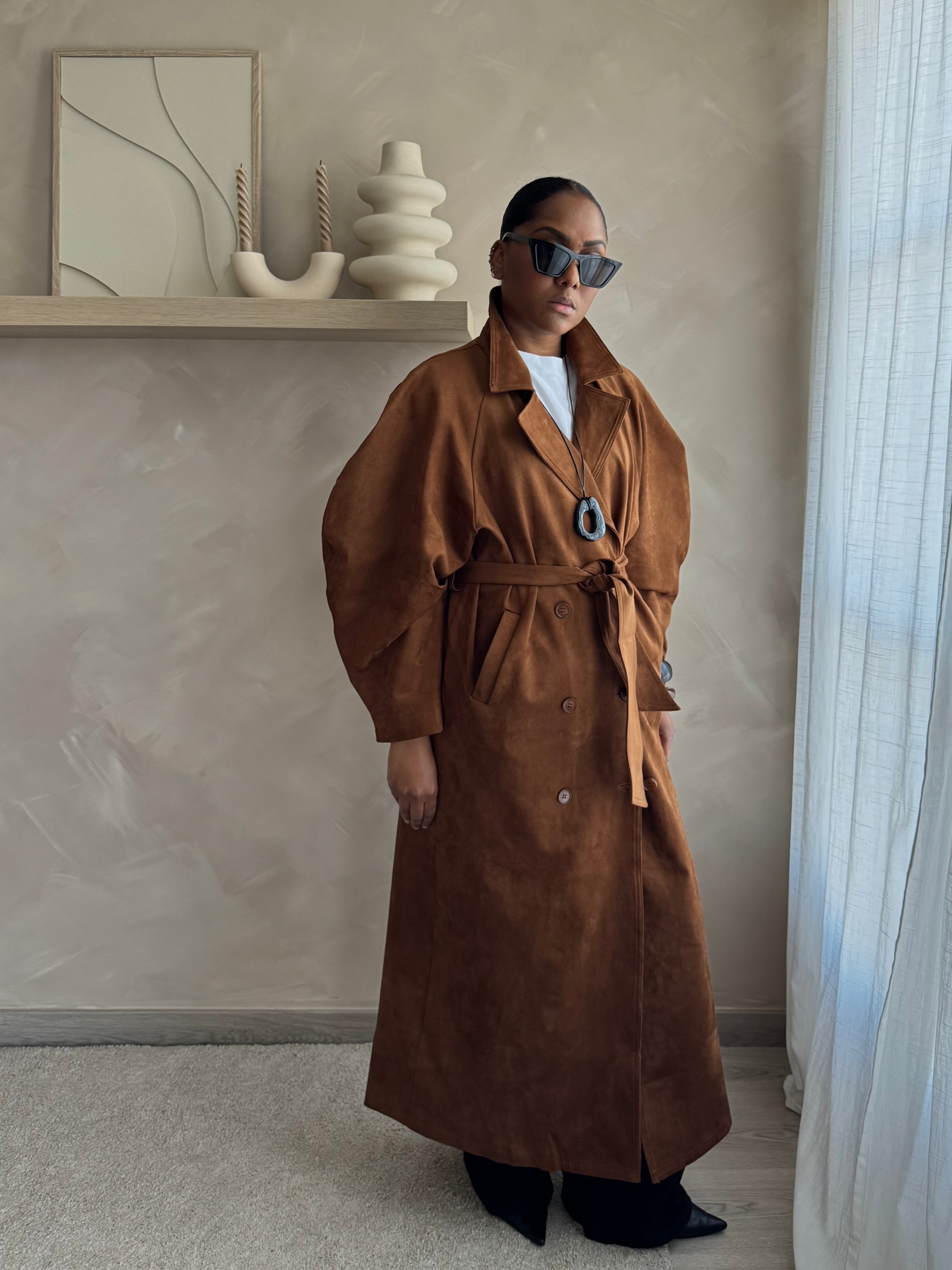 Trench coat CLOUD - CINNAMON