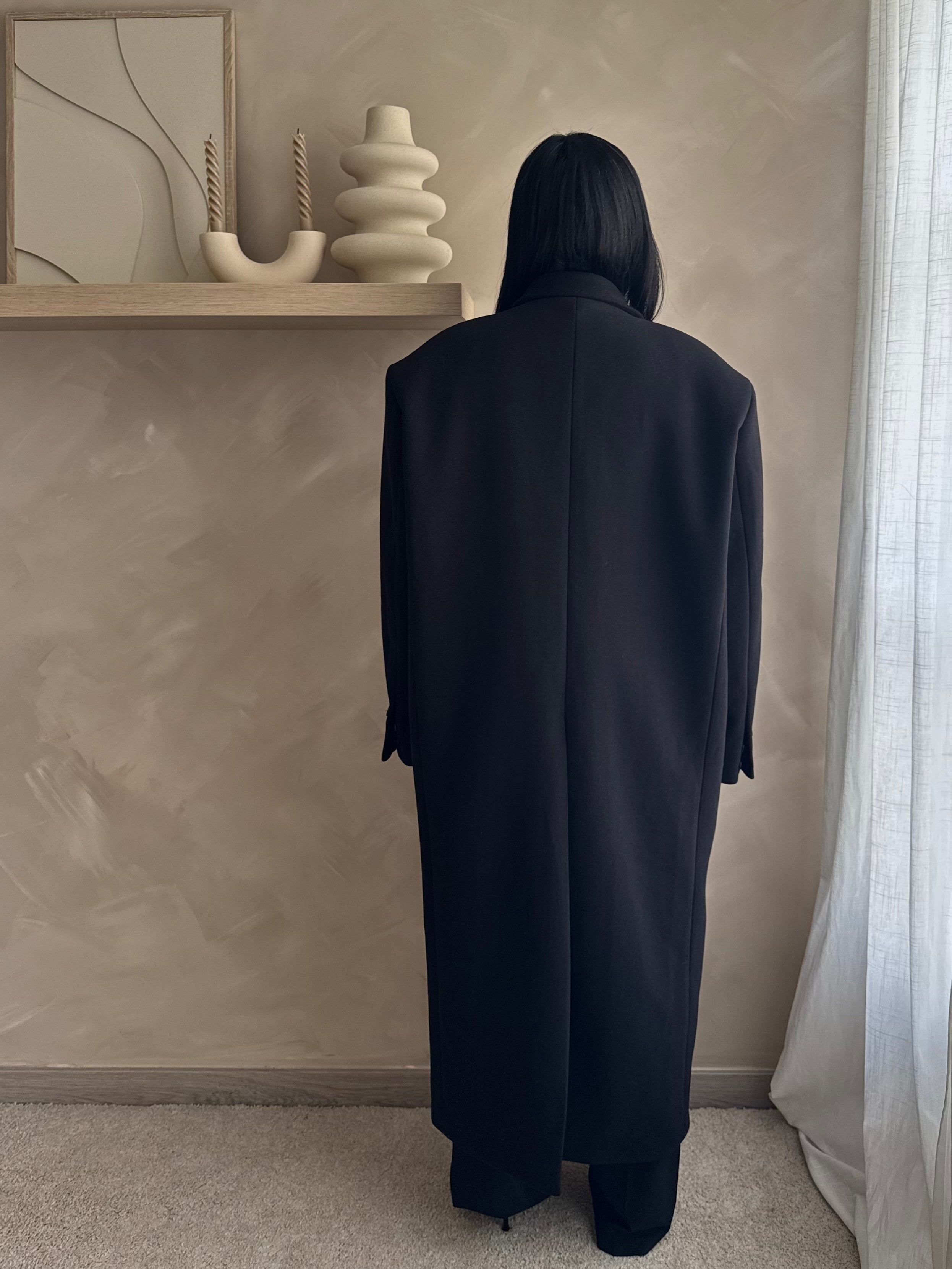 Manteau JUDE - DEEP BLACK