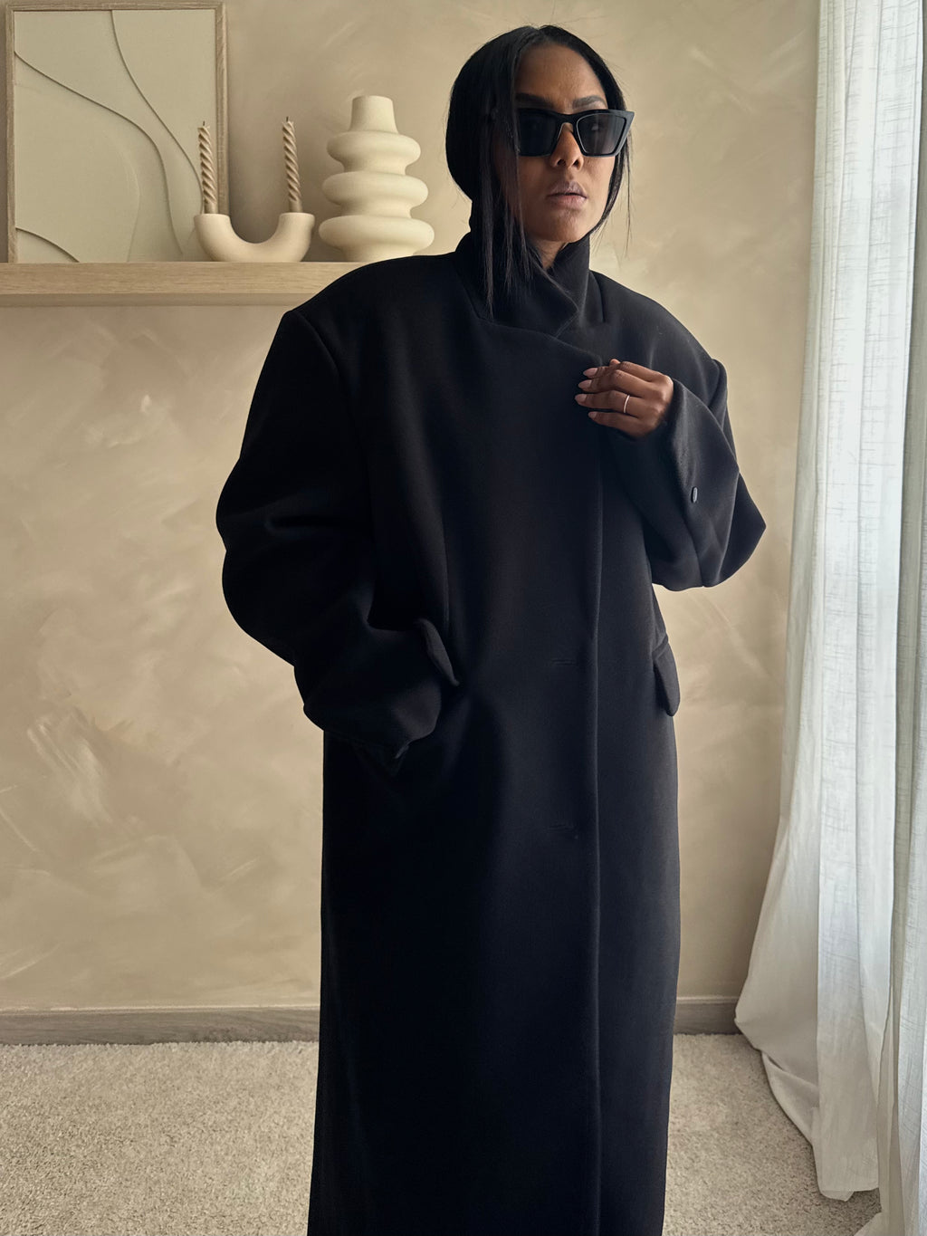 Manteau JUDE - DEEP BLACK