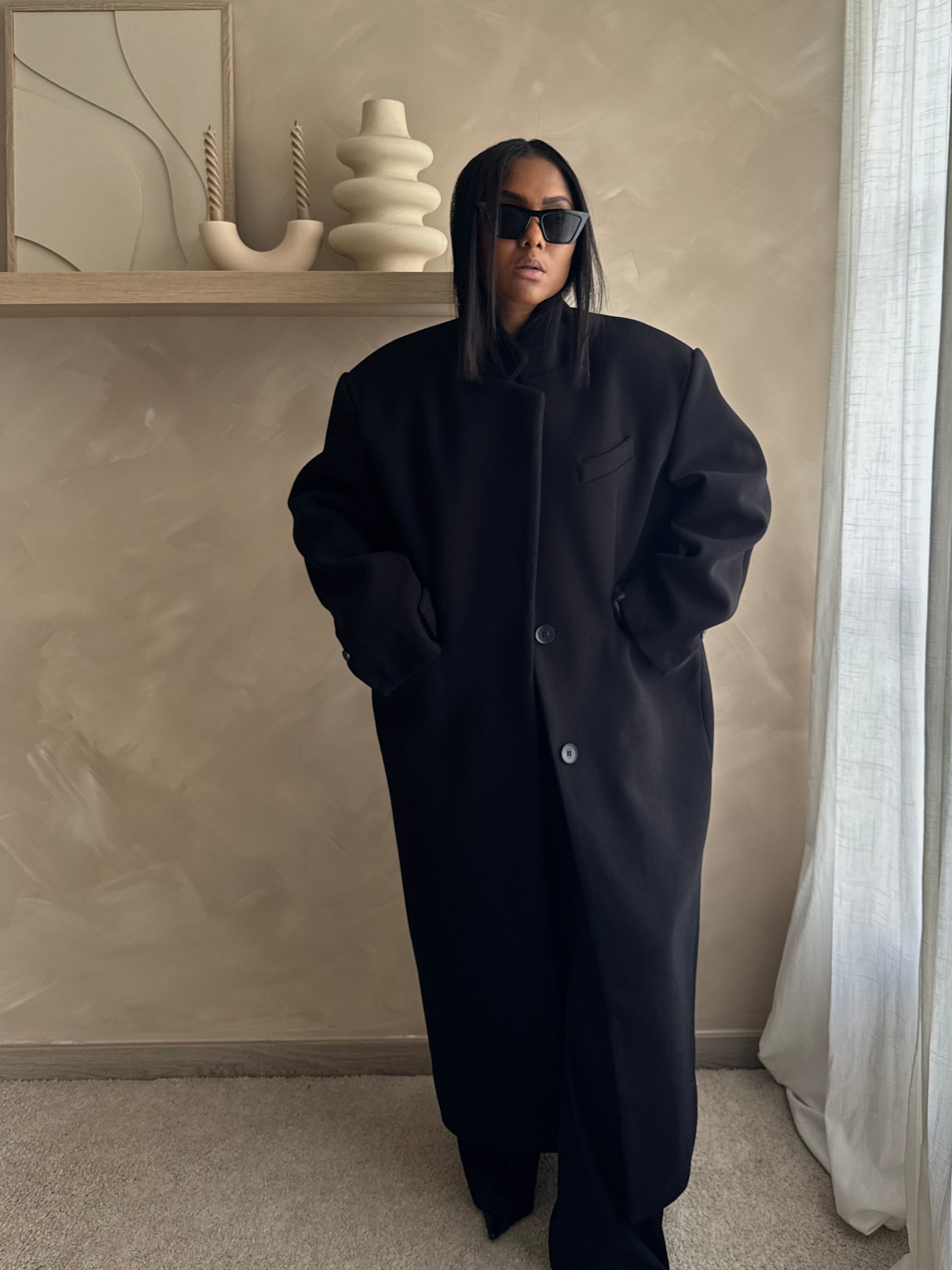 Manteau JUDE - DEEP BLACK