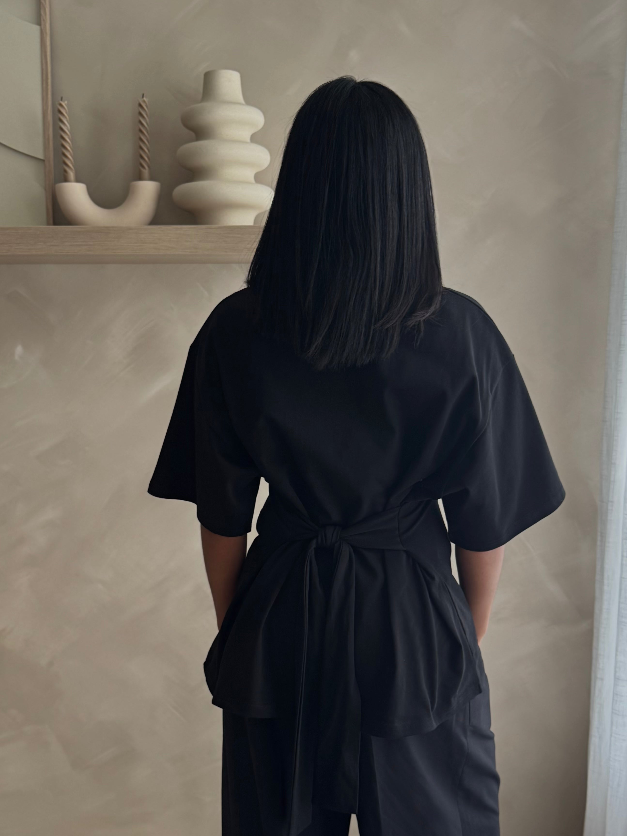 T-Shirt TIE - Black
