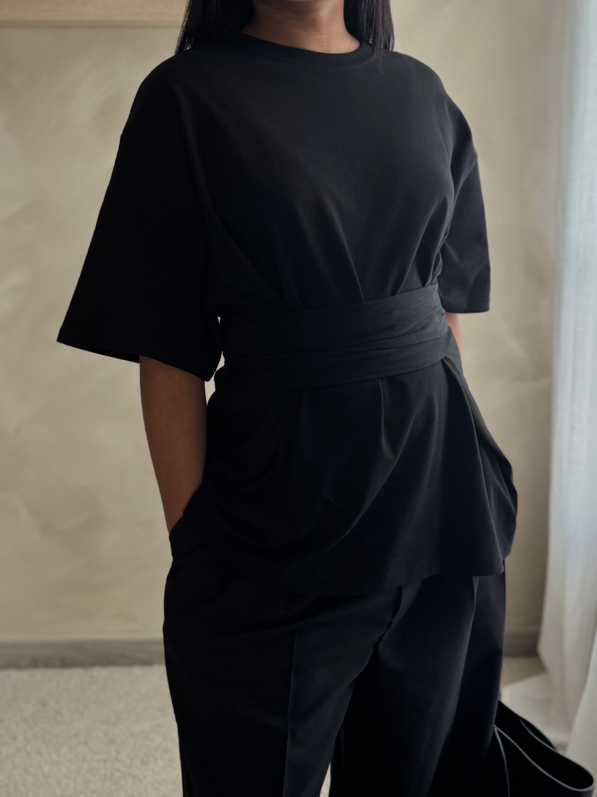 T-Shirt TIE - Black