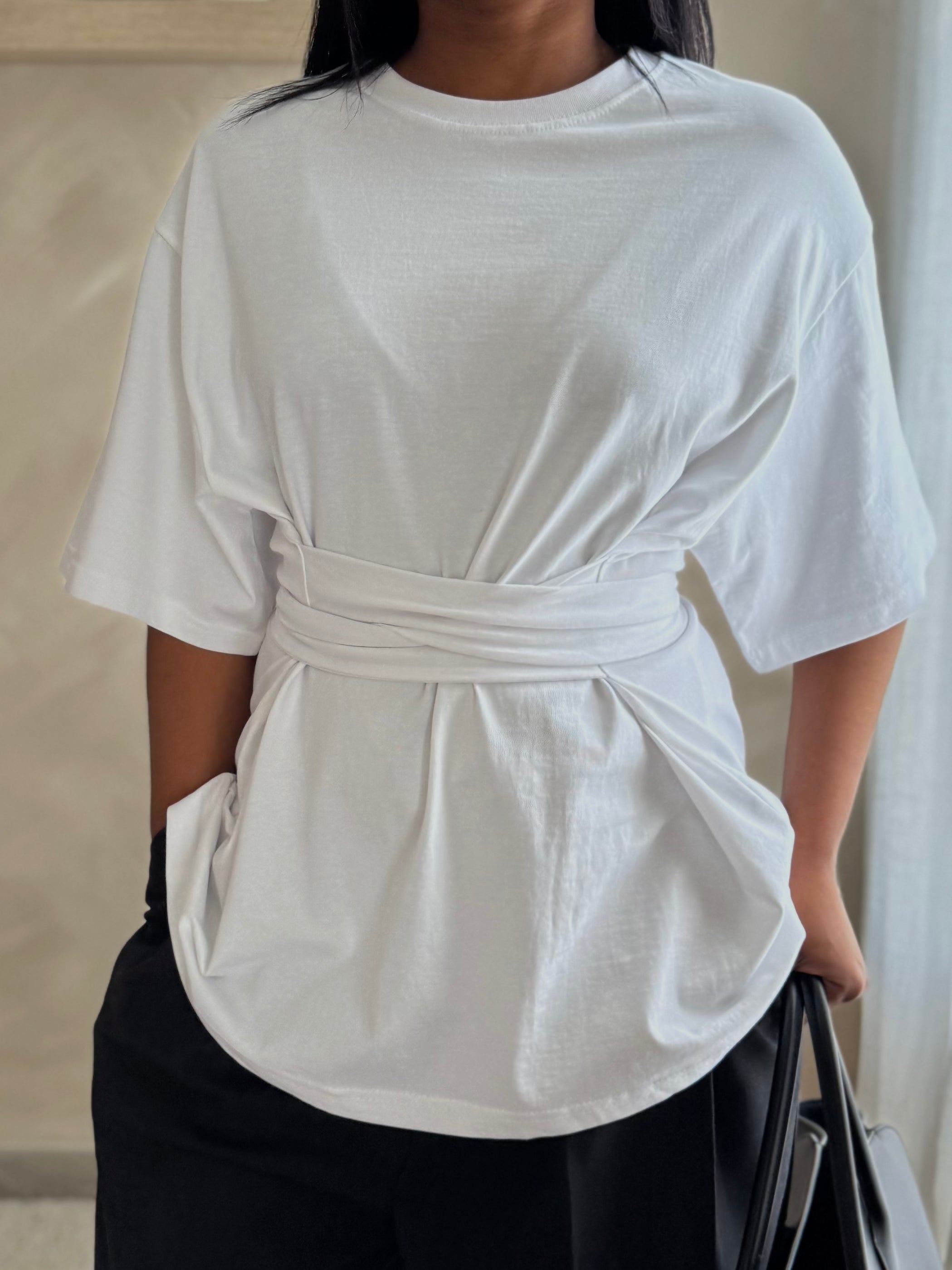 T-Shirt TIE - Pure White