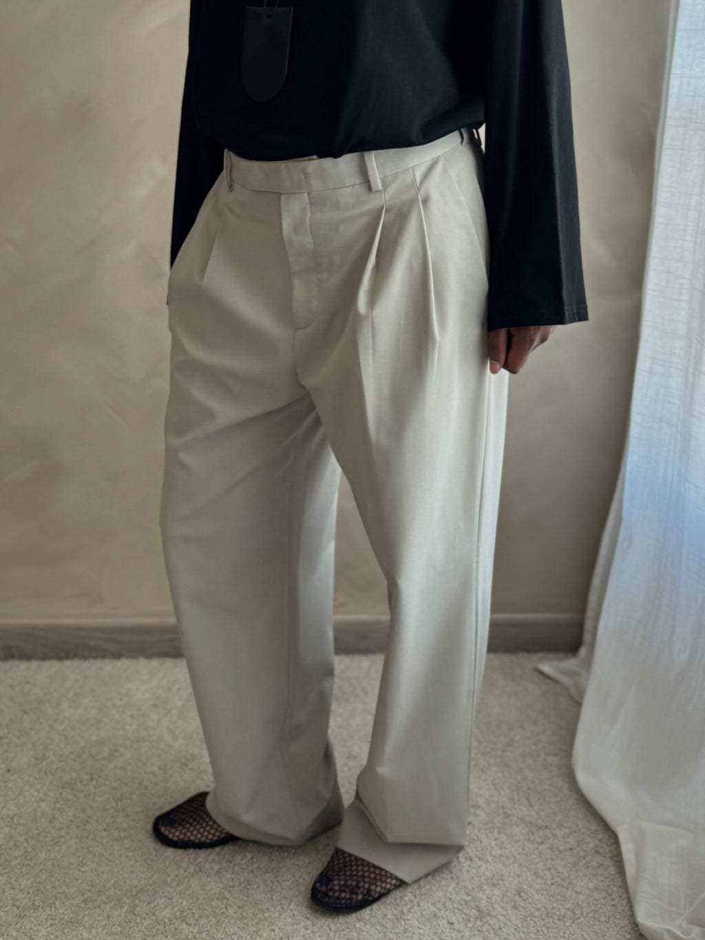 Pantalon RONNIE - Cool Beige