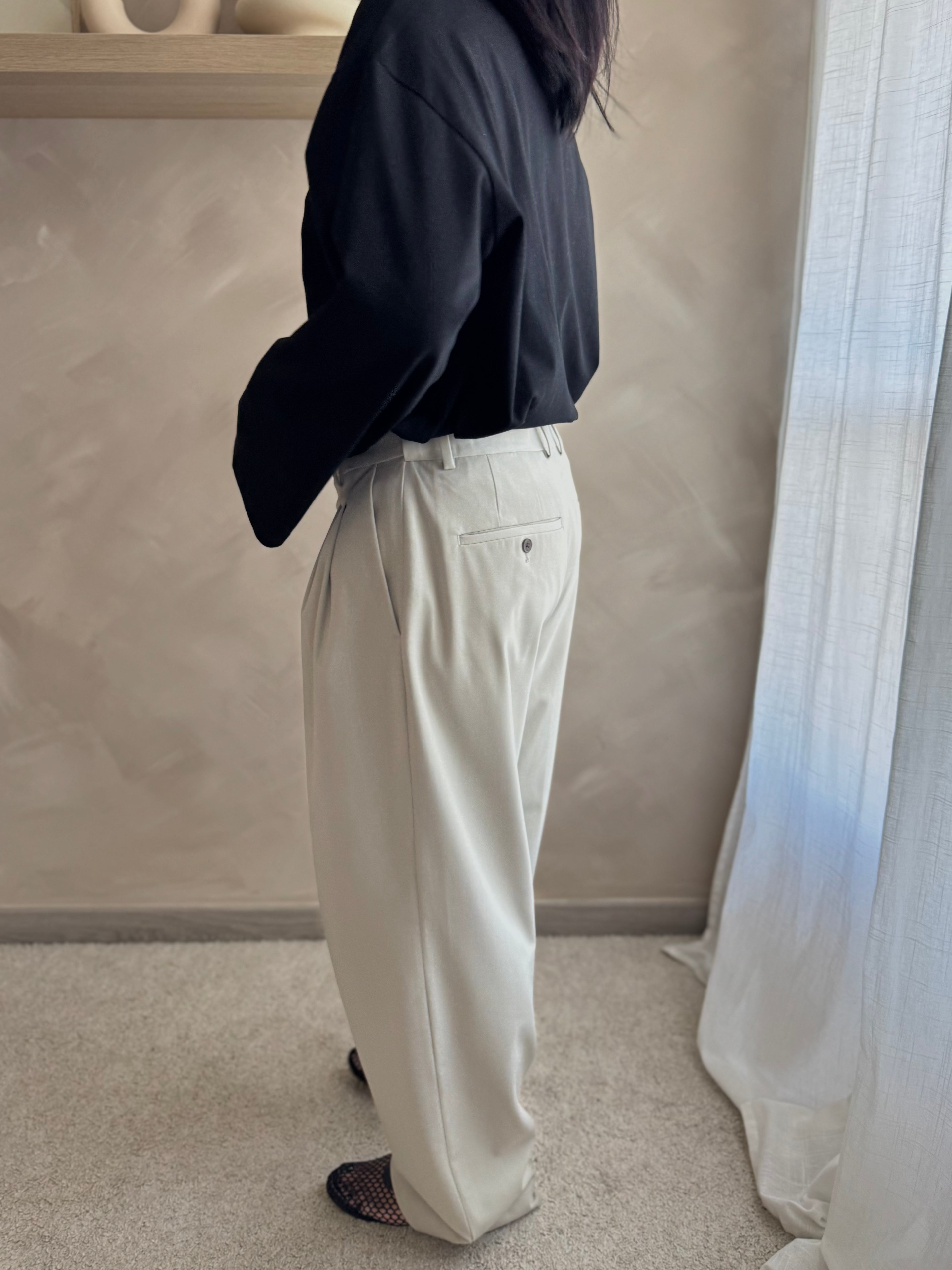 Pantalon RONNIE - Cool Beige
