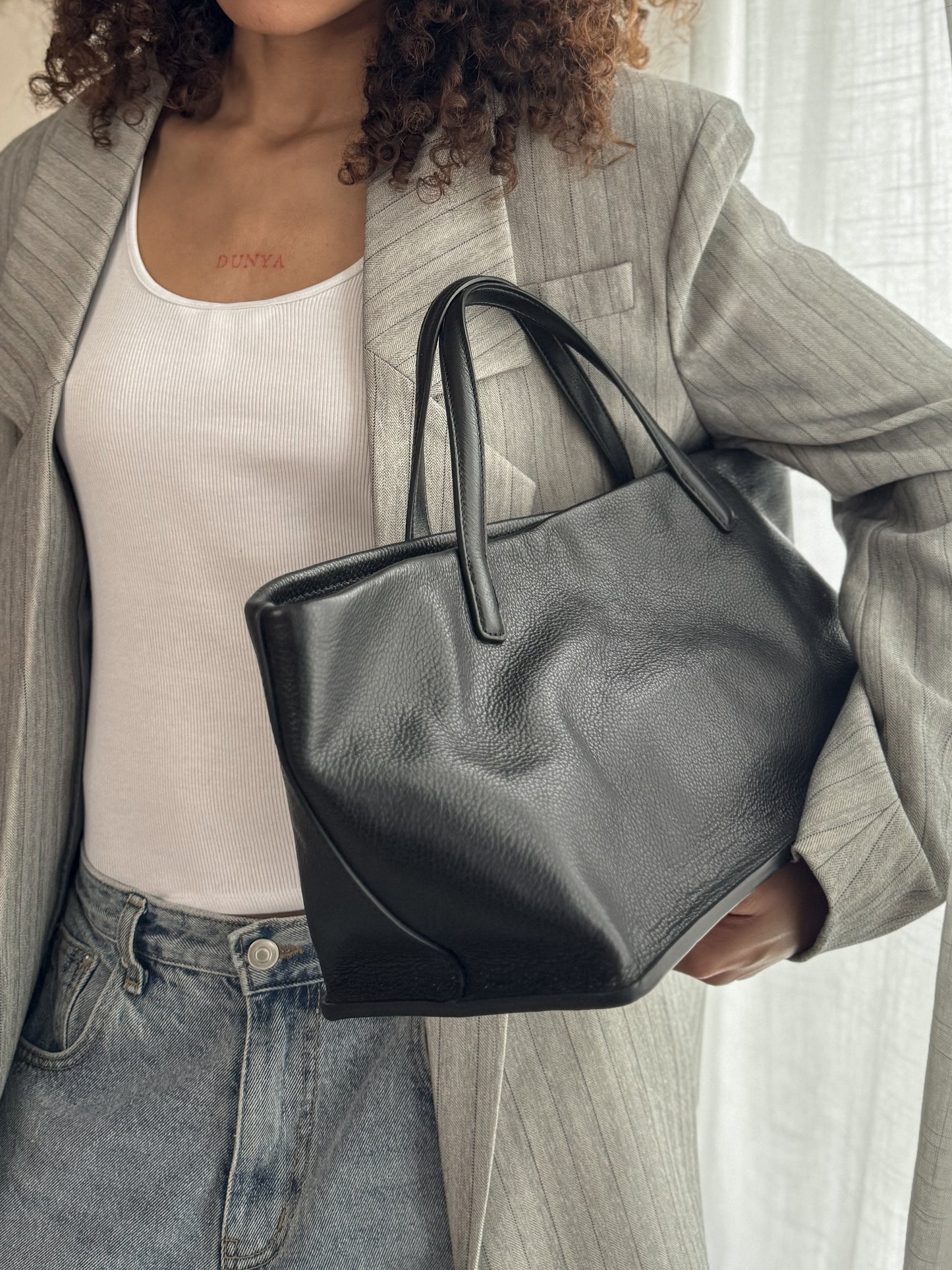 Sac BOAT - Leather Black