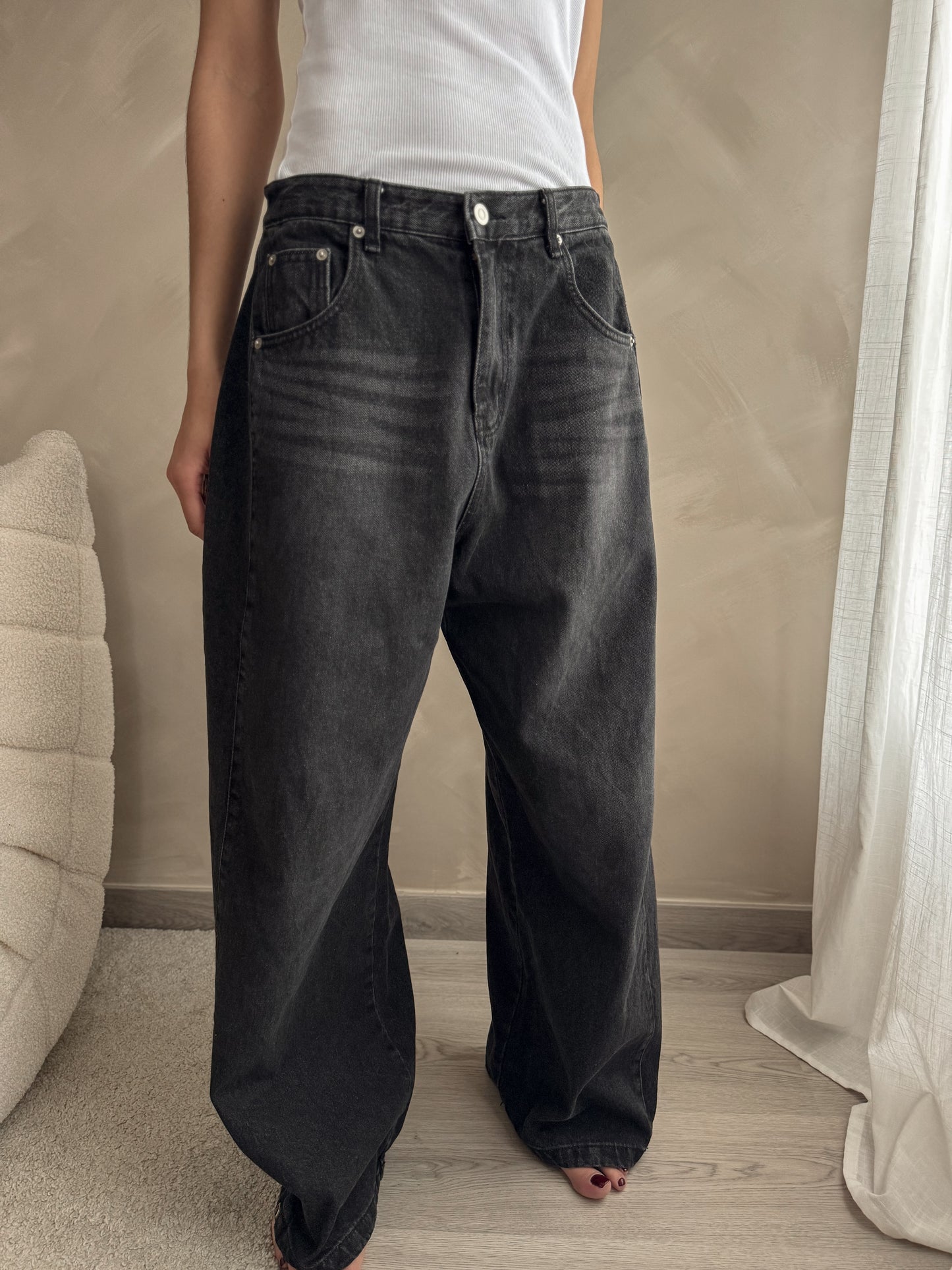 Jean SLOANE - Black Denim / PREMIUM