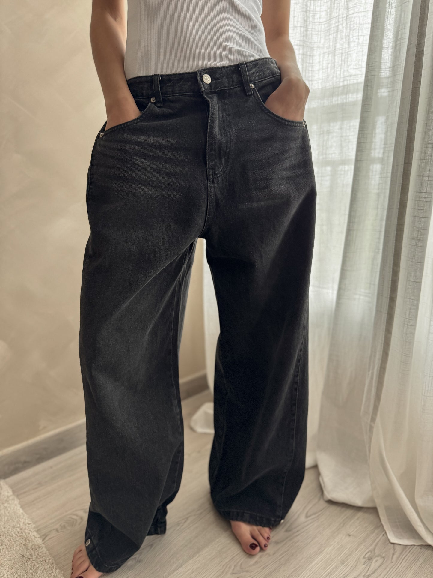 Jean SLOANE - Black Denim / PREMIUM