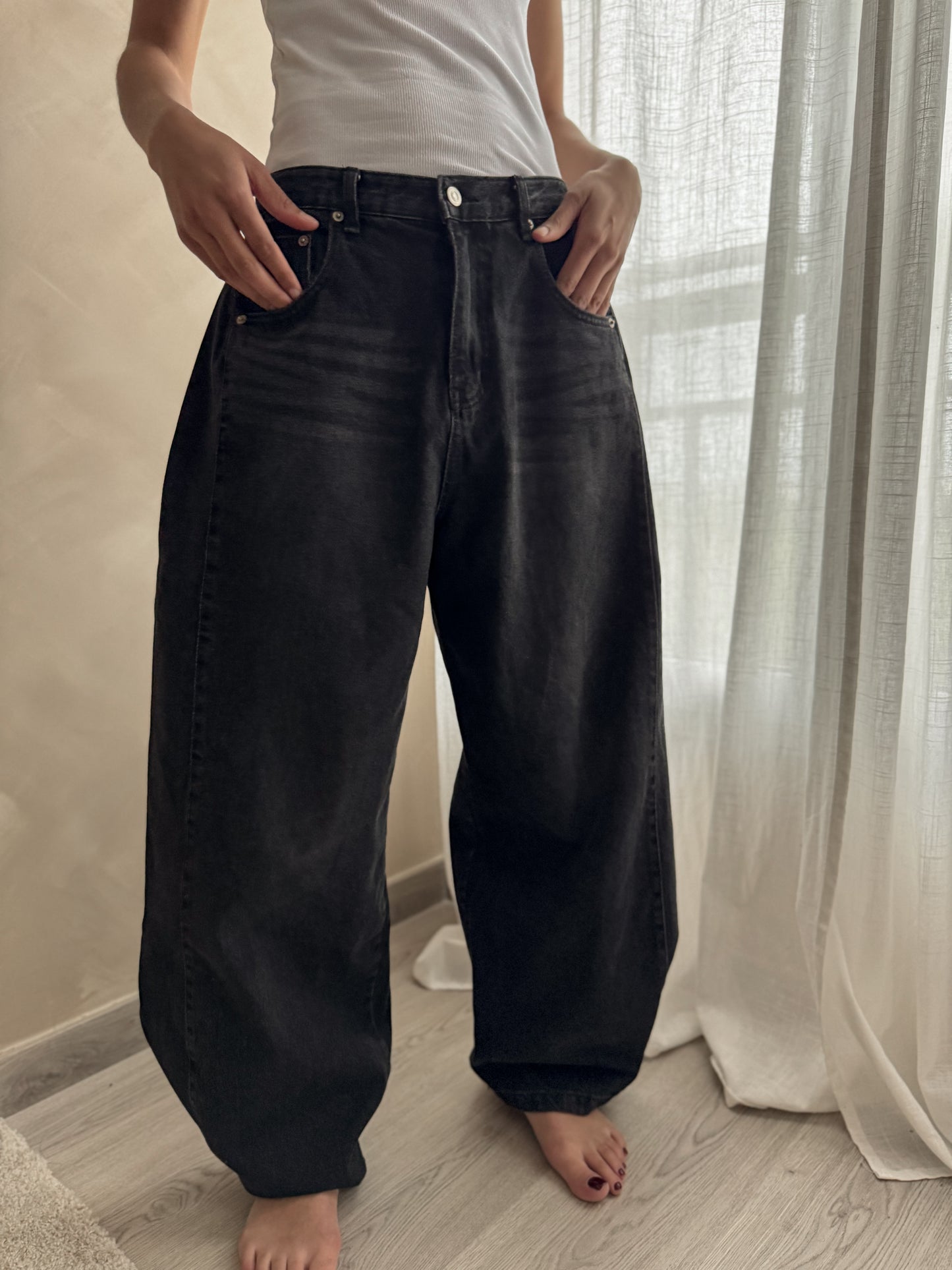 Jean SLOANE - Black Denim / PREMIUM