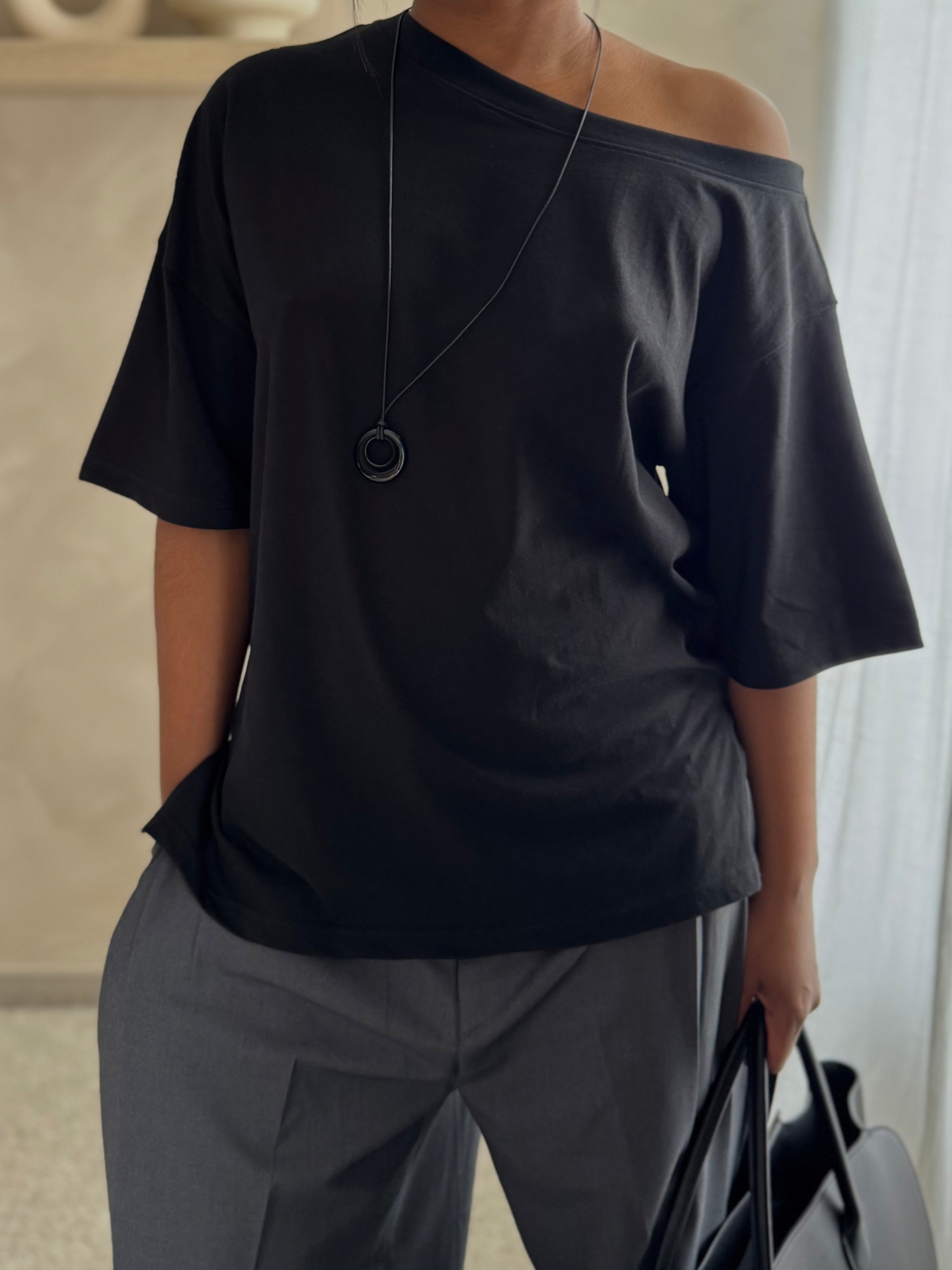 T-shirt UNBALANCED - Deep Black