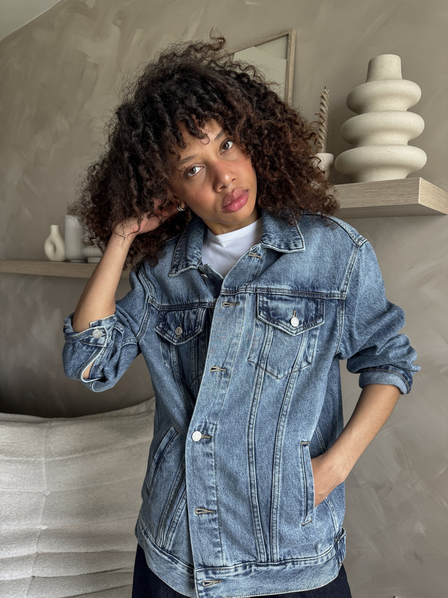 Veste SIDE - Blue Denim