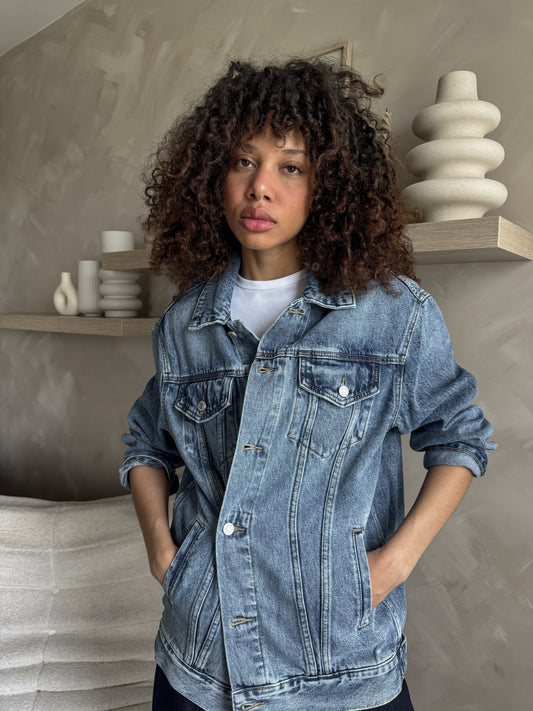 Veste SIDE - Blue Denim