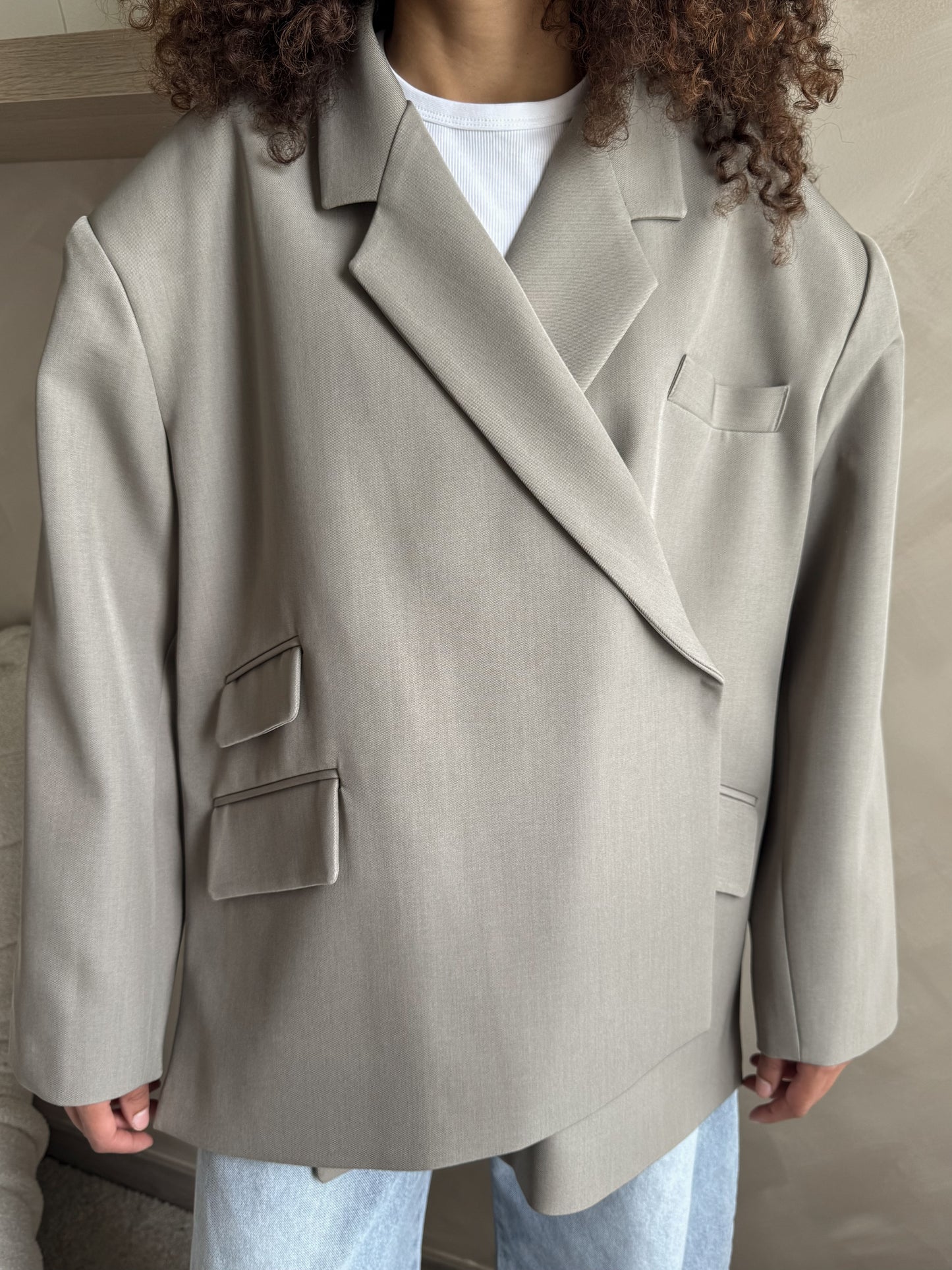 Blazer QUEEN - Taupe / PREMIUM