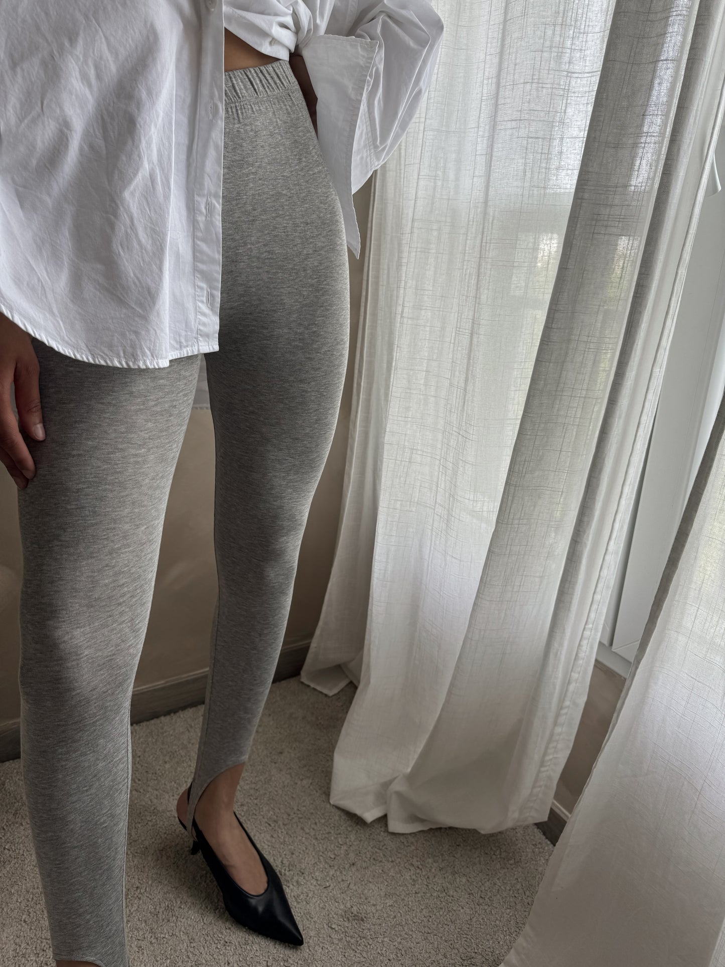 Stirrup LORY - Light Grey / PREMIUM