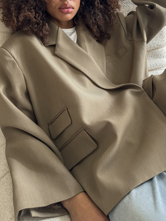 Blazer QUEEN  - Camel / PREMIUM