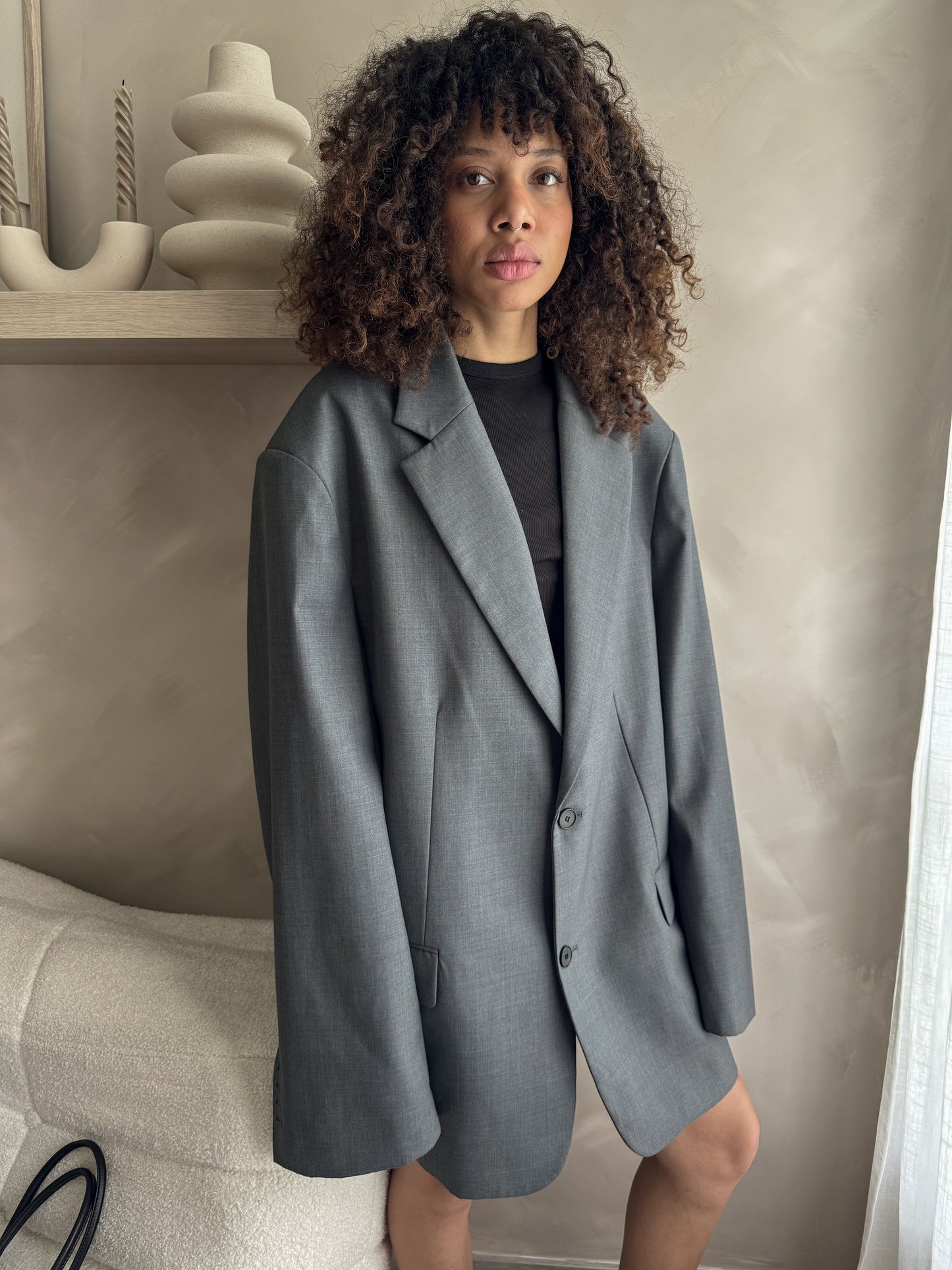 Blazer MAXI - Grey / PREMIUM
