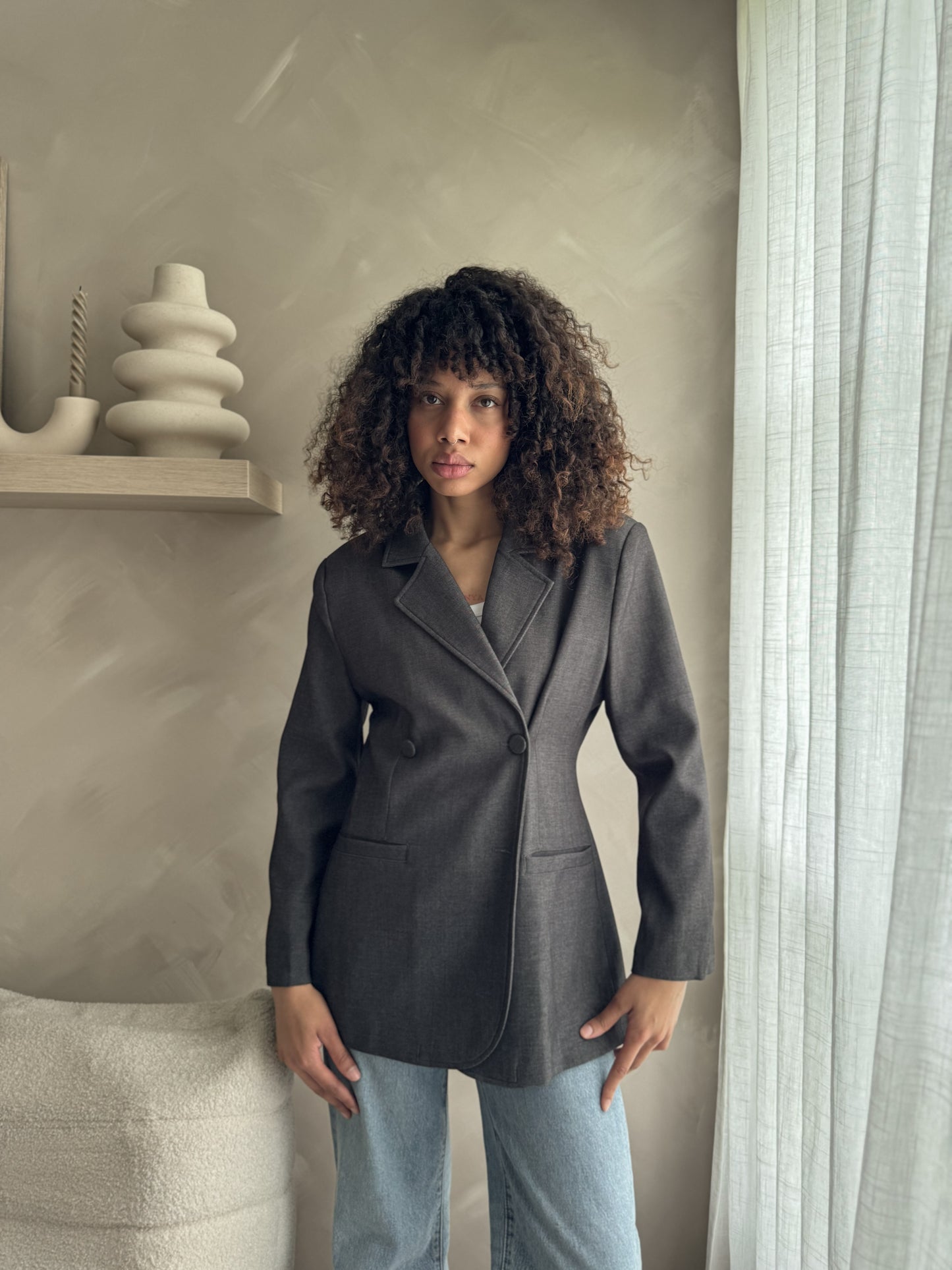 Blazer JILL - Charcoal
