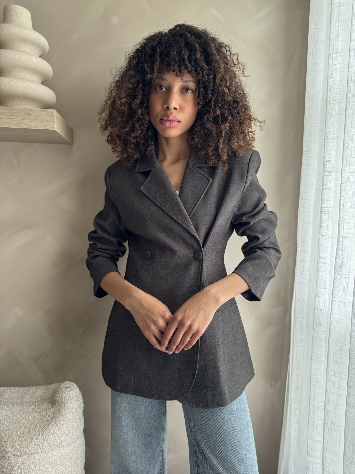 Blazer JILL - Charcoal