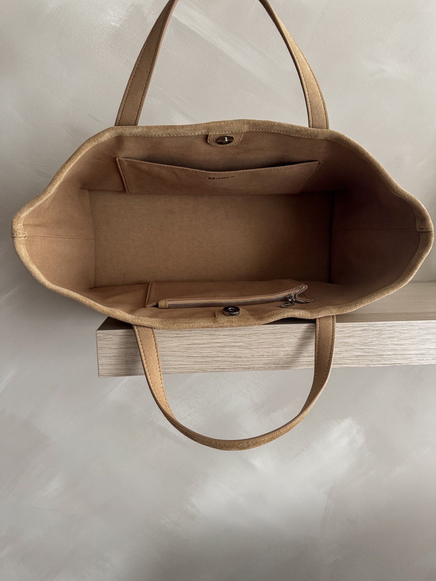 Sac BOAT - Suede Beige