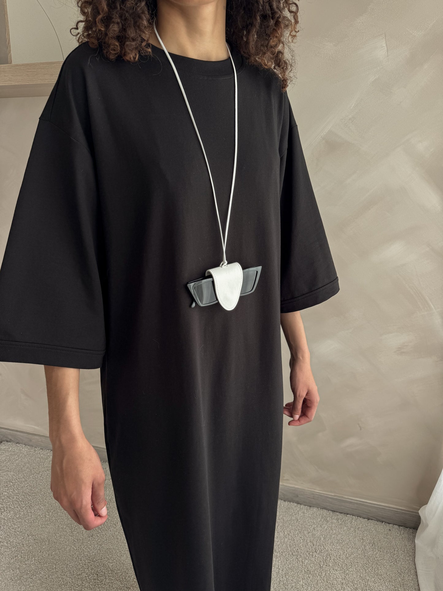 Collier porte-lunettes ANA - White