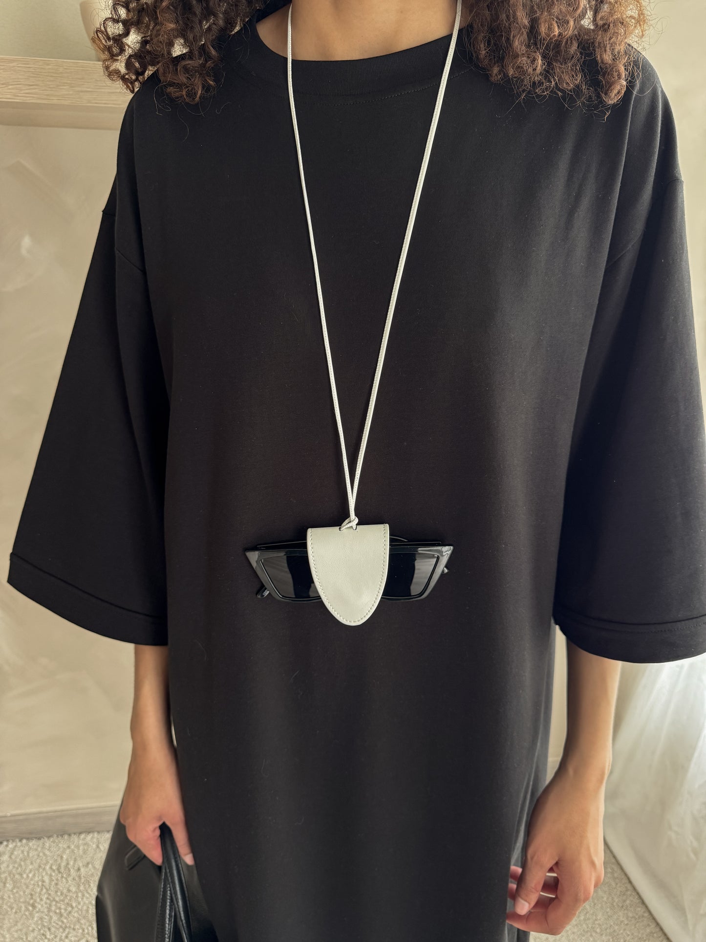 Collier porte-lunettes ANA - White