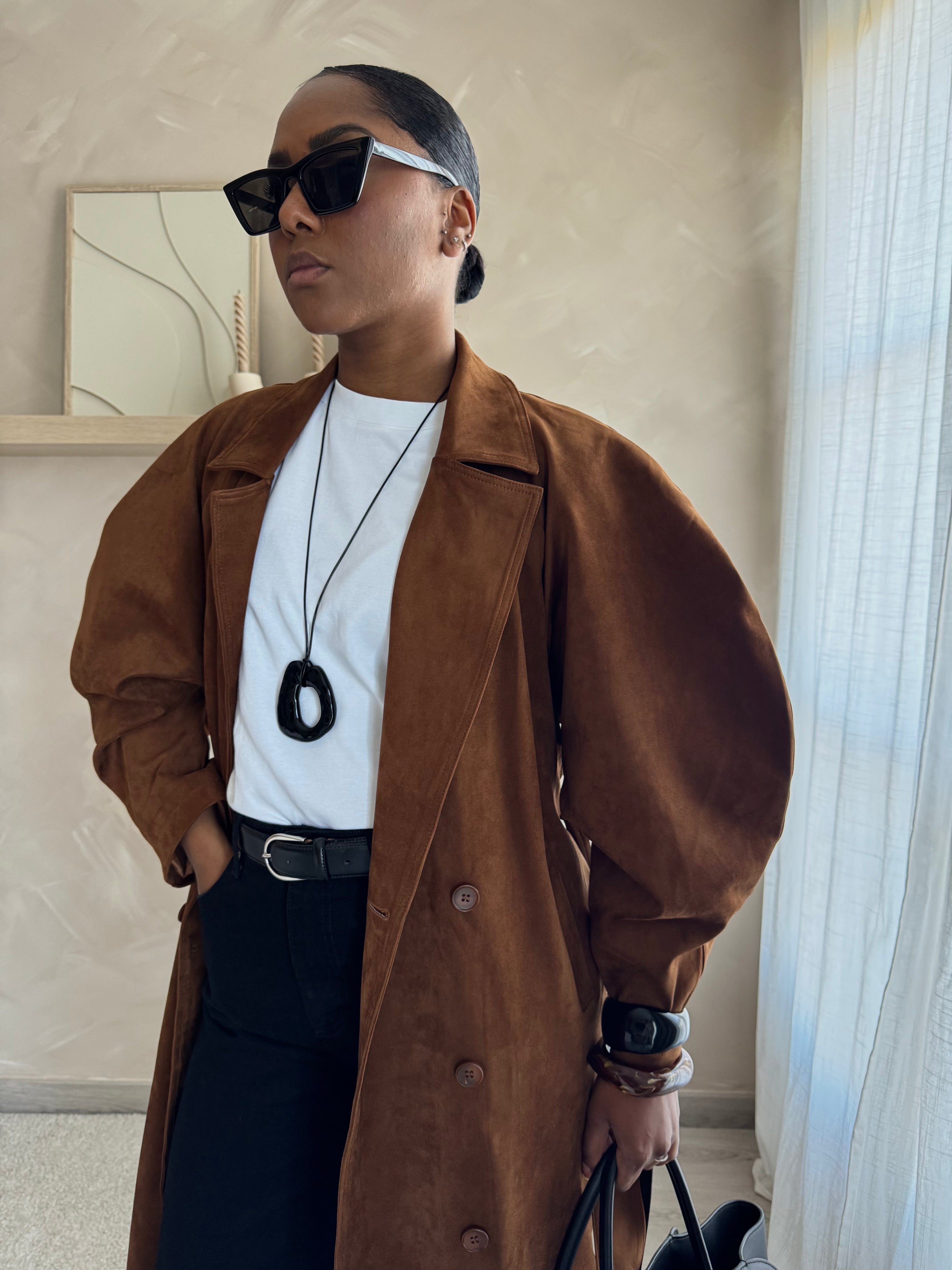 Trench coat CLOUD - CINNAMON